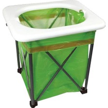 Nurgaz Campout Portatif Kamp Wc Hafif ve Taşınabilir Katlanabilir Dış Mekan Ekipmanı