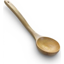 Güzelyüz Avm Ahşap Yemek Kepçesi 35 cm