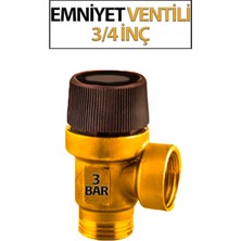 Trend Hause 3/4'lük Emniyet Ventili 3 Bar