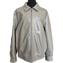 Asus Deri - Merlin - Hakiki Deri Gömlek Yaka Erkek Ceketi