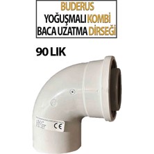 Buderus Kombi Baca Uzatma Dirseği 90'lık