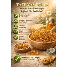 Apimed Taze Yaş Polen 1kg | Katkısız Doğal Arı Poleni | Zengin Besin Değerleri