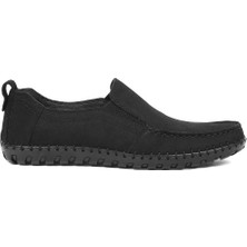 Celal Gültekin Erkek Siyah Nubuk Deri Ayakkabı