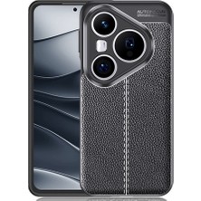 Gpack Huawei Pura 80 Pro Kılıf Niss Silikon Deri Desen