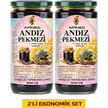 Apimed Andız Pekmezi 800 gr x 2 | Doğal Juniper Pekmezi, Katkısız Bitkisel Destek (2’li Ekonomik Set)