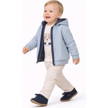 Mumbino Erkek Çocuk 4'lü Ceketli Takım / Ceket-Hırka- T-Shirt - Pantolon 4 Parça Takım 06-24 Ay