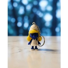 OEM EMR3D Tasarım Sevimli Şirine Figür Anahtarlık