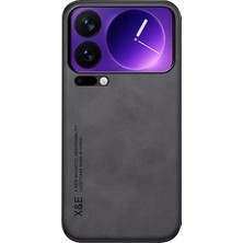 Microcase Xiaomi 17 Pro Deri Kaplama Kılıf AL4970