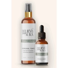 Believe Your Aura Hardal Yağı ve Ylang Ylang Suyu - Saf ve Doğal Dökülme Karşıtı Yatıştırıcı Saç ve Cilt Bakım Seti