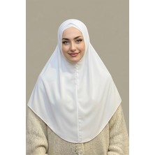 Levamor Zelal Kadın Siyah Likralı Sandy Pratik Hijab Hazır Şal