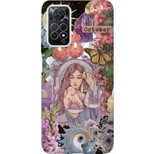 Lelia Xiaomi Redmi Note 11 Pro Uyumlu Baskılı Şeffaf Telefon Kılıfı | Koleksiyon: Zodiacmuse Celestia