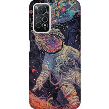 Lelia Xiaomi Redmi Note 11 Pro Uyumlu Baskılı Şeffaf Telefon Kılıfı | Koleksiyon: Cosmicwhisper Skyset