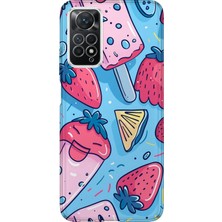 Lelia Xiaomi Redmi Note 11 Pro Uyumlu Baskılı Şeffaf Telefon Kılıfı | Koleksiyon: Snacktoon Delight