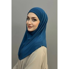 Levamor Kadın Viskon Likralı Kendinden Boneli Pratik Hazır Şal