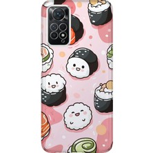 Lelia Xiaomi Redmi Note 11 Pro Uyumlu Baskılı Şeffaf Telefon Kılıfı | Koleksiyon: Kawaiimilk Dreamies