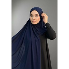 Levamor Ceylan Kadın Pamuklu Likralı Pratik Penye Hazır Şal