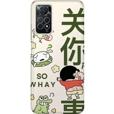 Lelia Xiaomi Redmi Note 11 Pro Uyumlu Baskılı Şeffaf Telefon Kılıfı | Koleksiyon: Memecraft Studio