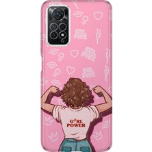 Lelia Xiaomi Redmi Note 11 Pro Uyumlu Baskılı Şeffaf Telefon Kılıfı | Koleksiyon: Queenmode Femme