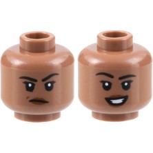 LEGO Minifigür Parçaları: Kafa: 3626PB3168