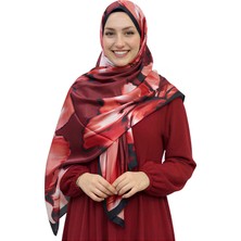 Levamor Ipekli Bambu Dokulu Sanatsal Desenli Kristal Şal