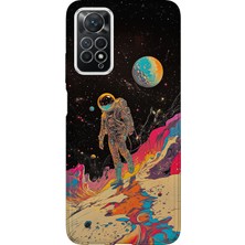 Lelia Xiaomi Redmi Note 11 Pro Uyumlu Baskılı Şeffaf Telefon Kılıfı | Koleksiyon: Cosmicwhisper Skyset