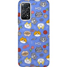 Lelia Xiaomi Redmi Note 11 Pro Uyumlu Baskılı Şeffaf Telefon Kılıfı | Koleksiyon: Pawprint Stories