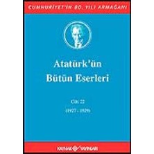 Data Store Atatürk'ün Bütün Eserleri Cilt 22 Ciltli