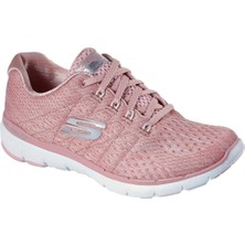 Skechers Flex Appeal 3.0 Satellites Memory Foam Womens Sneaker Hafızalı Taban Kadın Günlük Spor Ayakkabı Turuncu