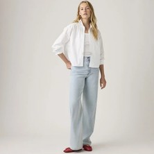 Levi's Ribcage Wide Leg Kadın Jean Pantolon - Course Stone