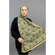 Levamor Kadın Pamuklu Paisley Desenli Modern Şal