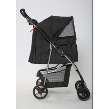 Hnrlishp Tommy Evcil Hayvan Arabası Siyah 80.5*45.5*101 Max 15KG