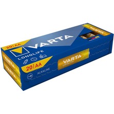 Varta Longlife Alkalin Aa Kalem Pil 20'li Paket