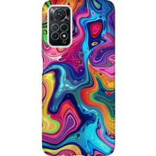 Lelia Xiaomi Redmi Note 12 Pro 4g Uyumlu Baskılı Şeffaf Telefon Kılıfı | Koleksiyon: Colorwave Flux