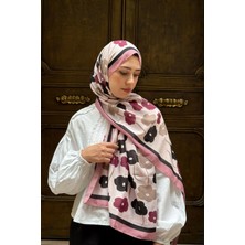 Levamor Kadın Empirme Soft Flory Şal Desenli Pamuklu Likralı Yumuşak Dokulu Şık Şal