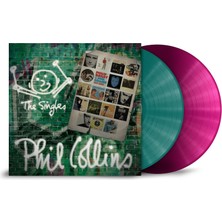 Warner Phil Collins - The Singles (Limited Edition) (Magenta & Petrol Vinyl) - Plak