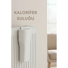 Mikasso 1 Adet Kalorifer Petek Suluğu, Oda Nemlendirici Kalorifer Suluğu, Radyatör Petek Deco Beyaz Tr