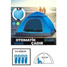 Ett Otomatik Havada Açılan Su Geçirmez Çadır 4 Kişilik