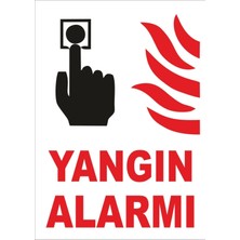 Mikasso Yangın Alarmı Levhası