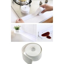 Mikasso Su Sızdırmaz Bant Nem Küf Önleyici Lavabo Evye Küvet Kenar Bandı