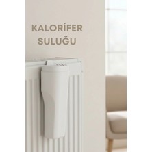 Mikasso 1 Adet Kapaklı Kalorifer Suluğu Nemlendirici Suluk Petek Suluğu Bej Tr