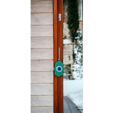 Ett Nazar Boncuklu Jade Yeşili Fatma Ana Bereket Eli Cam Duvar Süsü