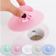 Mikasso 2ADET Dokunmatik Lavabo Tıkacı Süzgüsü Silikon Lavabo Gider Tıpas