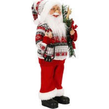 NessiWorld Gaz Lambası Taşıyan Dekoratif Biblo 46 cm