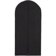 Mikasso Siyah 60X160 cm Elbise Kılıfı Gamboç Tela Nonwoven, Koruma ve Saklama Için Ideal Tela 60 x 160 Siyah