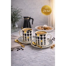 Ayzem Damla 2 Kişilik Kahve Fincan Takımı 90ml