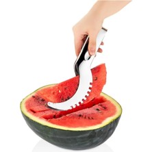 Mikasso Paslanmaz Çelik Karpuz ve Kavun Dilimleyici Bıçak Paslanmaz Çelik