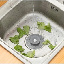 Mikasso 2 Kademeli Lavabo ve Küvet Tıkacı Süzgeç Silikon Buton Lavabo Gider Tıpası 1 Adet Silikon