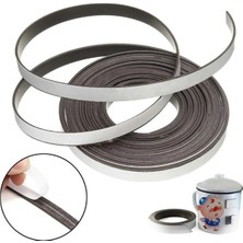 Mikasso Yapışkanlı Şerit Mıknatıs Sineklik Mıknatısı 12*1,2 mm - 2 Metre