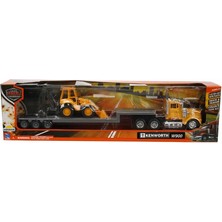 NessiWorld 1:43 Long Haul Kenworth Taşıyıcı Tır ve Dozer