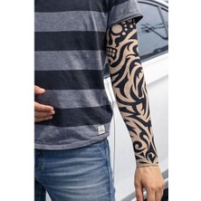 Ett Giyilebilir Kol Dövmesi Çorap Dövme 3D Baskılı Kol Bacak Dövme 2 Adet Model 9